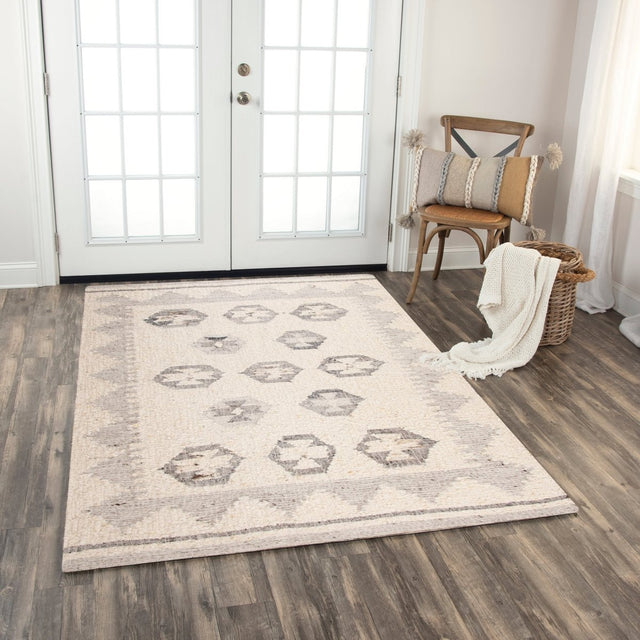 Rizzy Nova Nva950 Silver/Ivory Rug.