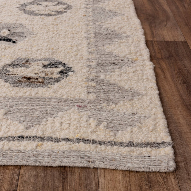 Rizzy Nova Nva950 Silver/Ivory Rug.