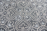 Rizzy Opulent Ou957A Gray, Light Gray, Natural Rugs.