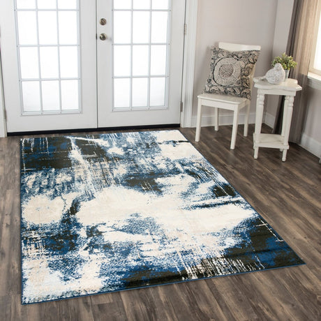 Rizzy Palace Plc851 Blue Rug.