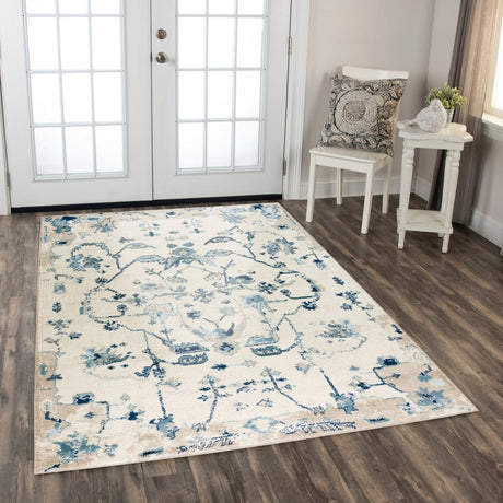 Rizzy Palace Plc857 Lt. Blue Rug.