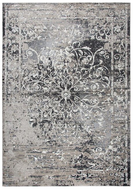 Rizzy Panache Pn6981 Taupe, Gray, Ivory, Black, Beige Rugs.