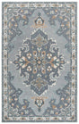 Rizzy Resonant Rs933A Gray, Light Gray, Dark Beige Rugs.