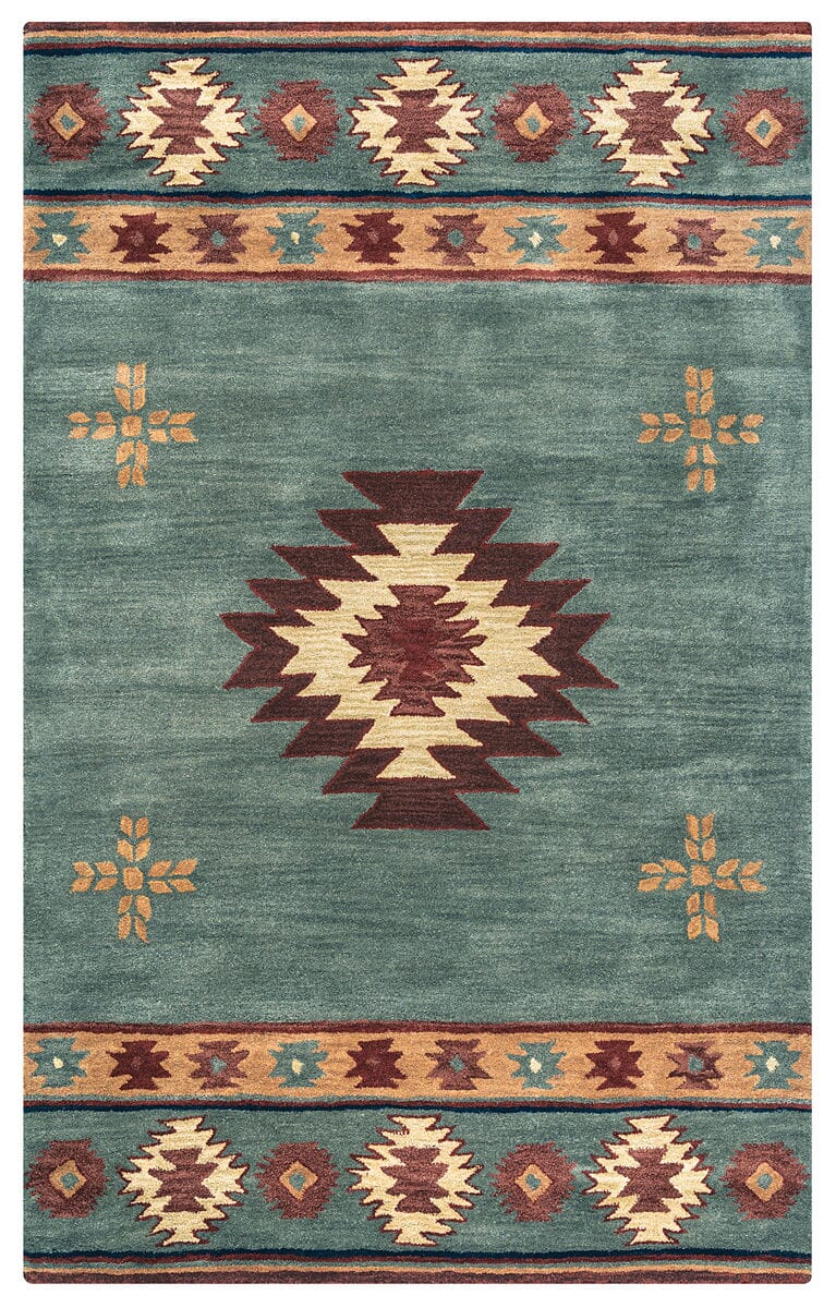 Rizzy Southwest SU-2008 Green Rugs.
