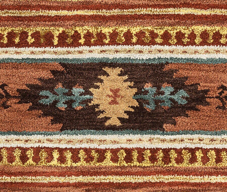 Rizzy Southwest SU-8156 Rust Rugs.