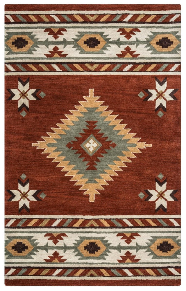 Rizzy Southwest Su1822 Rust Rugs.