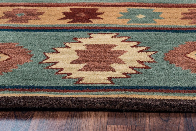 Rizzy Southwest Su2008 Gray Blue Rugs.