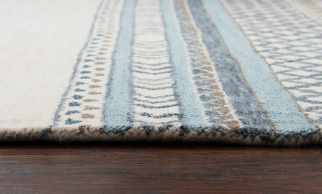 Rizzy Southwest Su567A Blue, Ivory Rugs.