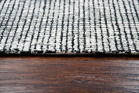 Rizzy Talbot Tal102 Black Rugs.