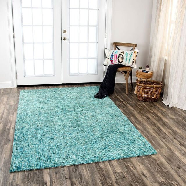 Rizzy Talbot Tal107 Teal Rugs.