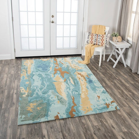 Rizzy Vogue Vog102 Blue Rugs.