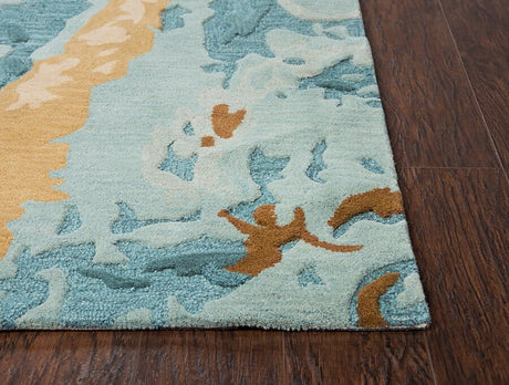 Rizzy Vogue Vog102 Blue Rugs.