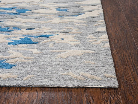 Rizzy Vogue Vog108 Blue Rugs.