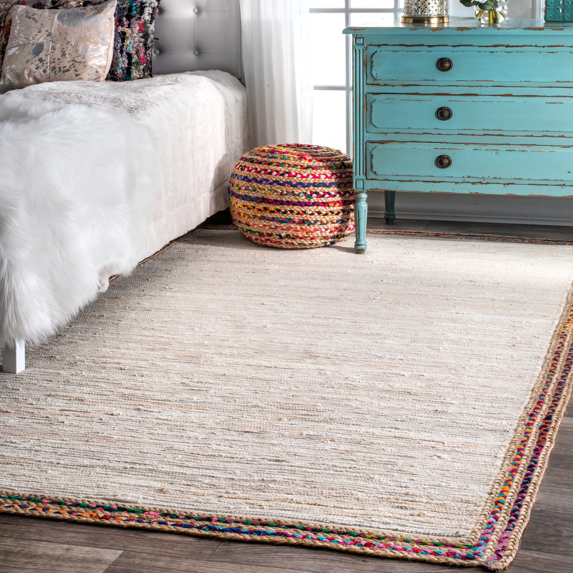 Nuloom Handwoven Darline Hmds01B Ivory Area Rug