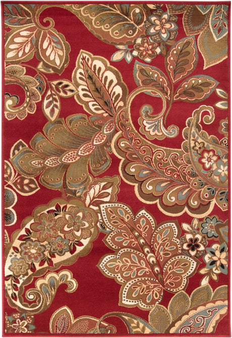 Surya Riley Rly-5020 Light Pear / Hot Cocoa Rugs.
