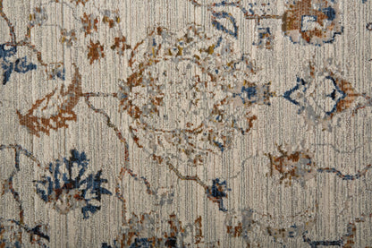 Feizy Kaia Kai39Gpf Ivory/Orange/Blue Area Rug