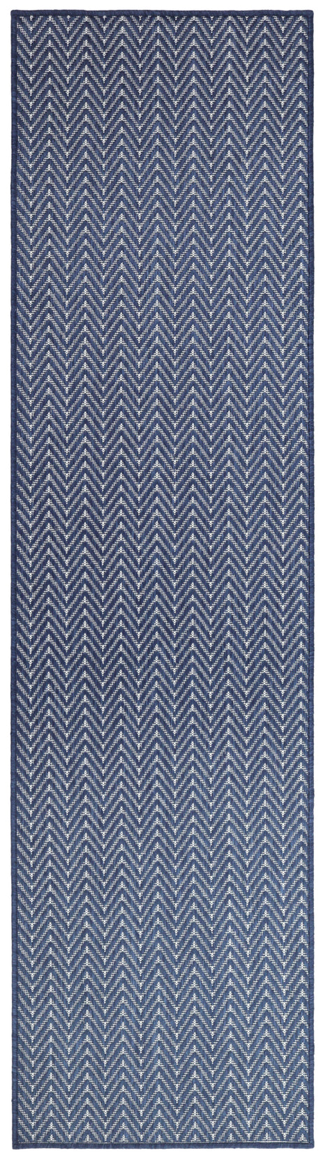 Nourison Horizon Indoor/Outdoor HOZ02 Navy Contemporary Area Rugs
