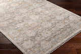 Surya Rojin Roj-2304 Ash, Slate Grey Taupe, Light Silver, Khaki, Sage, Metallic - Silver Rug.