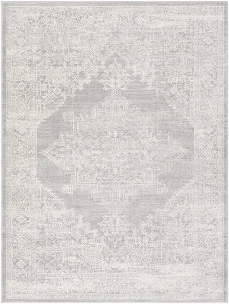 Surya Roma Rom-2348 Light Gray, Medium Gray, White Rugs