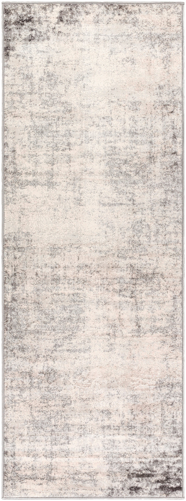 Surya Roma Rom-2393 Charcoal, Gray, Light Gray, Off-White Rug.