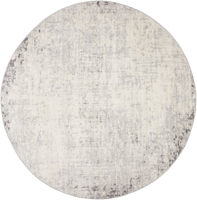 Surya Roma Rom-2393 Charcoal, Gray, Light Gray, Off-White Rug.