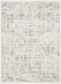 Surya Roma Rom-2403 Light Silver, Off-White, Pale Slate, Ash Rug.