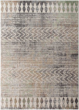 Surya Roma Rom-2406 Sterling Grey, Grey, Sage, Pewter, Nickel Rug.