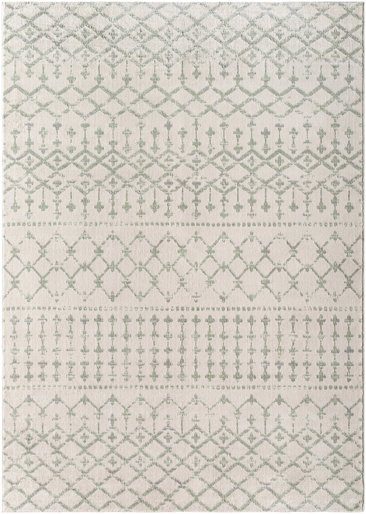 Surya Roma Rom-2407 Light Grey, Light Silver, Sterling Grey Rug.