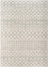 Surya Roma Rom-2407 Light Grey, Light Silver, Sterling Grey Rug.