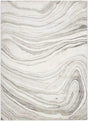 Surya Roma Rom-2409 Light Silver, Light Grey, Pale Slate, Silver Rug.