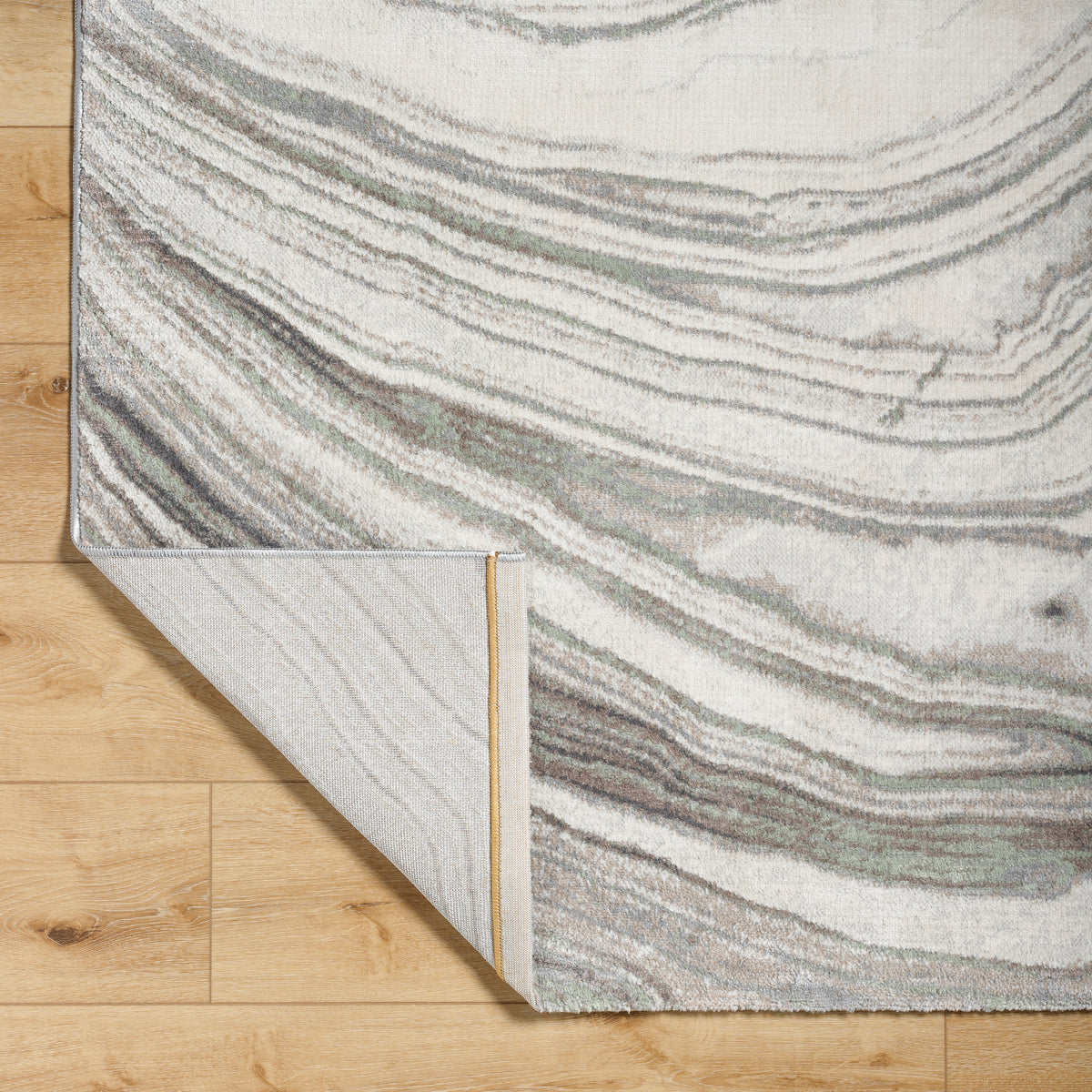 Surya Roma Rom-2409 Light Silver, Light Grey, Pale Slate, Silver Rug.