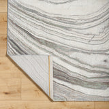 Surya Roma Rom-2409 Light Silver, Light Grey, Pale Slate, Silver Rug.