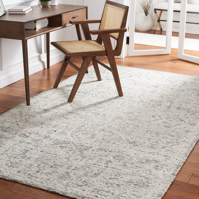 Safavieh Roslyn Ros451F Grey/Ivory Rug.