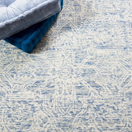 Safavieh Roslyn Ros451M Blue/Ivory Rug.