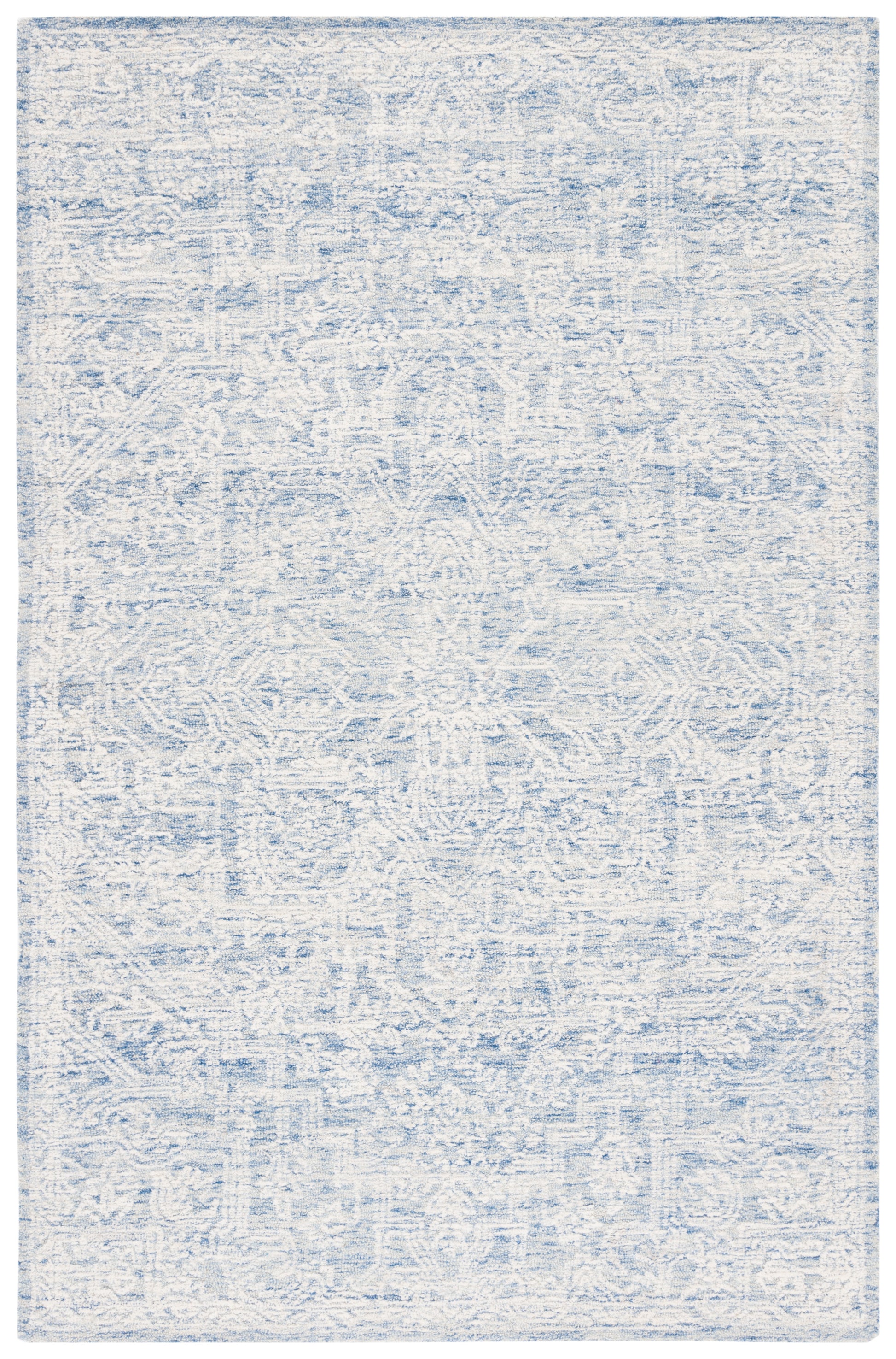 Safavieh Roslyn Ros451M Blue/Ivory Area Rug