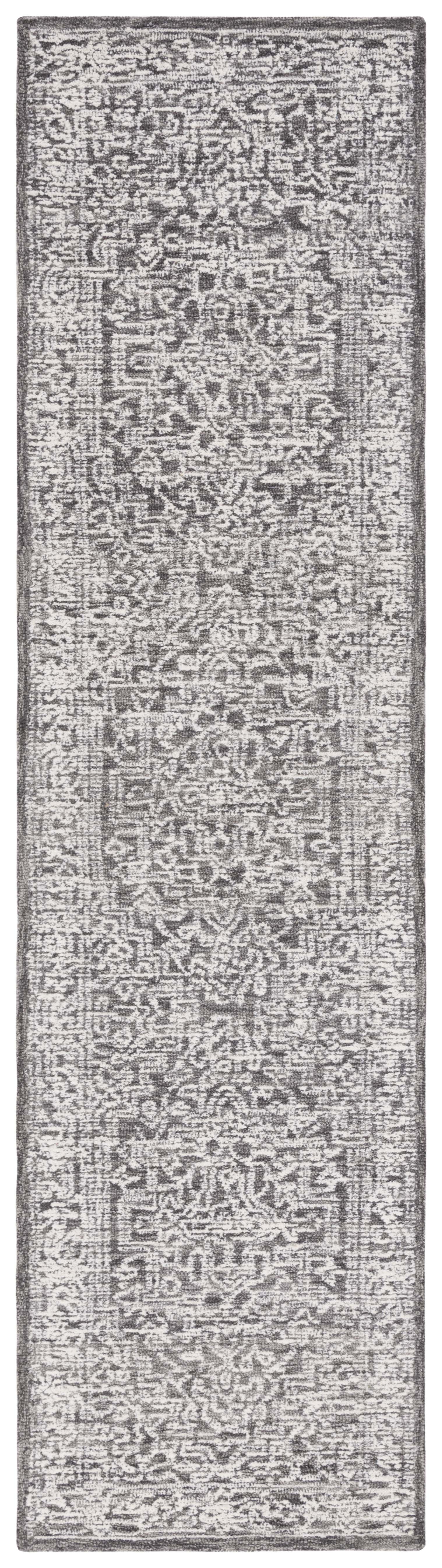 Safavieh Roslyn Ros452G Dark Grey/Ivory Area Rug