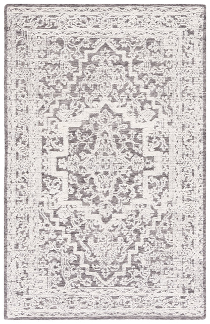 Safavieh Roslyn Ros452G Dark Grey/Ivory Area Rug