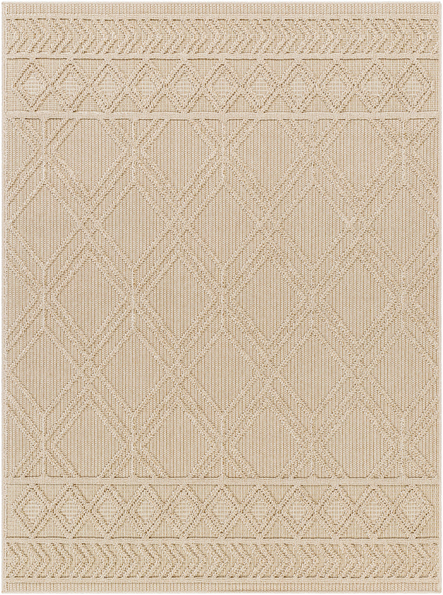 Surya Rockport Rpt-2302 Ivory, Tan Rug.