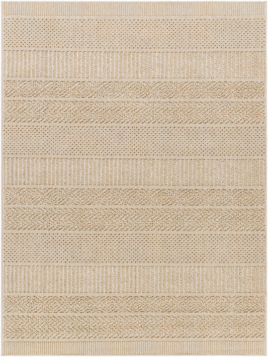 Surya Rockport Rpt-2303 Ivory, Tan Area Rug