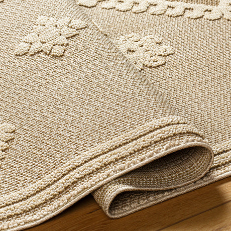 Surya Rockport Rpt-2304 Slate Grey Taupe, Khaki, Pearl Rug.