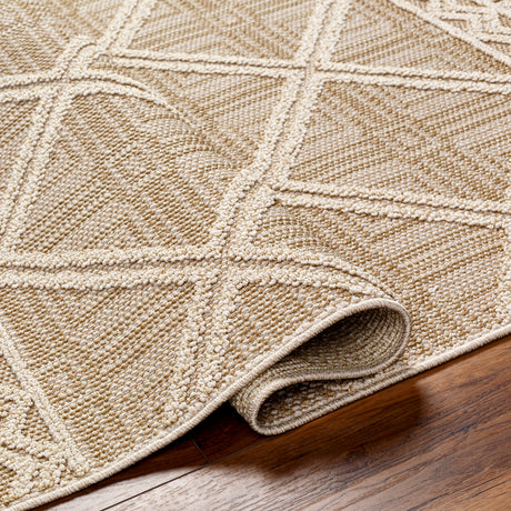 Surya Rockport Rpt-2305 Ivory, Tan Rug.