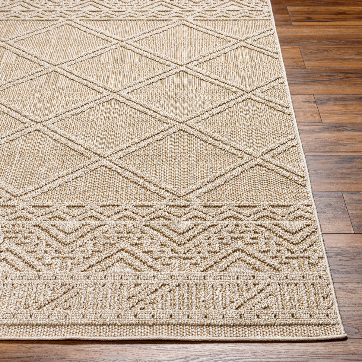 Surya Rockport Rpt-2305 Ivory, Tan Rug.