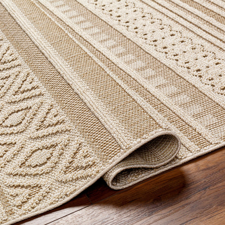 Surya Rockport Rpt-2307 Ivory, Tan Rug.
