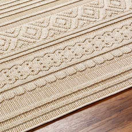Surya Rockport Rpt-2307 Ivory, Tan Rug.
