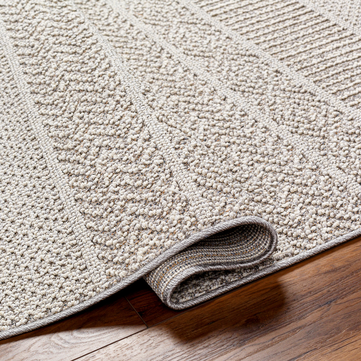 Surya Rockport Rpt-2316 Light Gray, Gray Rug.
