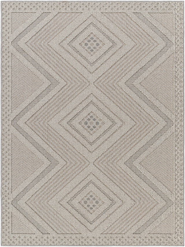 Surya Rockport Rpt-2321 Light Gray, Gray Rug.