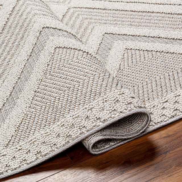 Surya Rockport Rpt-2321 Light Gray, Gray Rug.
