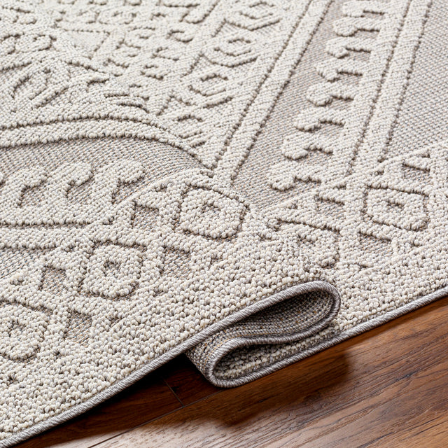 Surya Rockport Rpt-2322 Light Gray, Gray Rug.