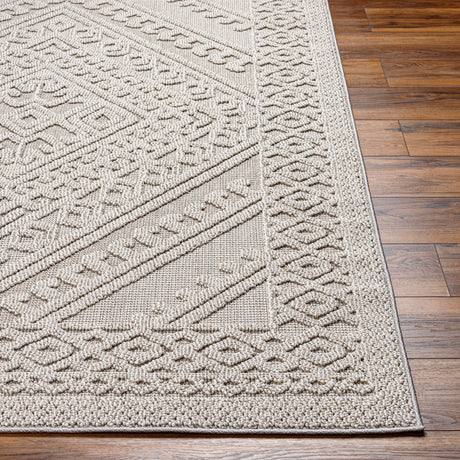 Surya Rockport Rpt-2322 Light Gray, Gray Rug.