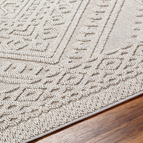 Surya Rockport Rpt-2322 Light Gray, Gray Rug.